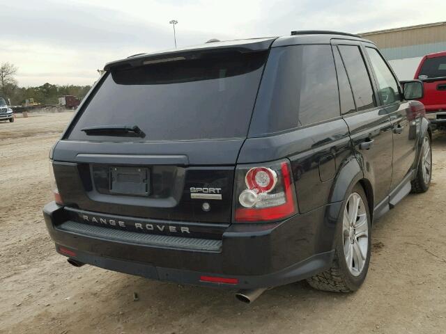 SALSH2E40BA716749 - 2011 LAND ROVER RANGE ROVE BLACK photo 4