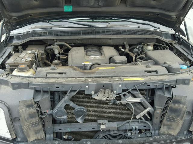 5N3AA08C45N804492 - 2005 INFINITI QX56 BLACK photo 7