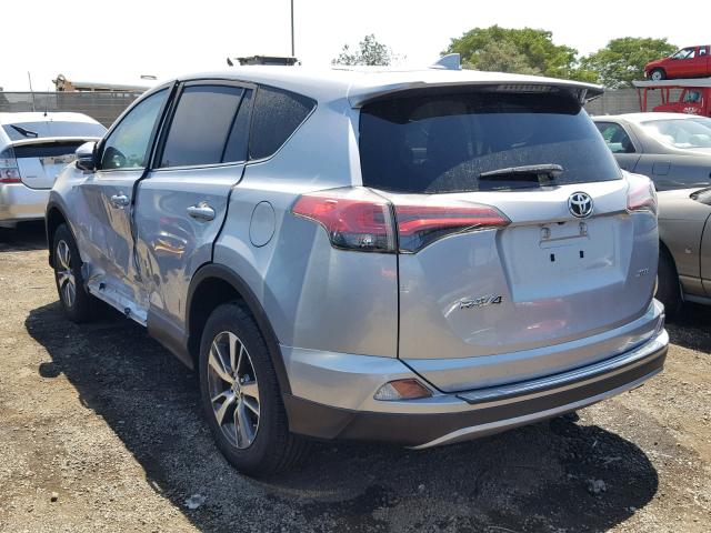 2T3WFREV0JW417987 - 2018 TOYOTA RAV4 ADVEN SILVER photo 3