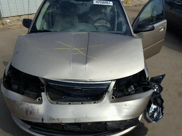 1G8AL55F86Z168425 - 2006 SATURN ION TAN photo 7