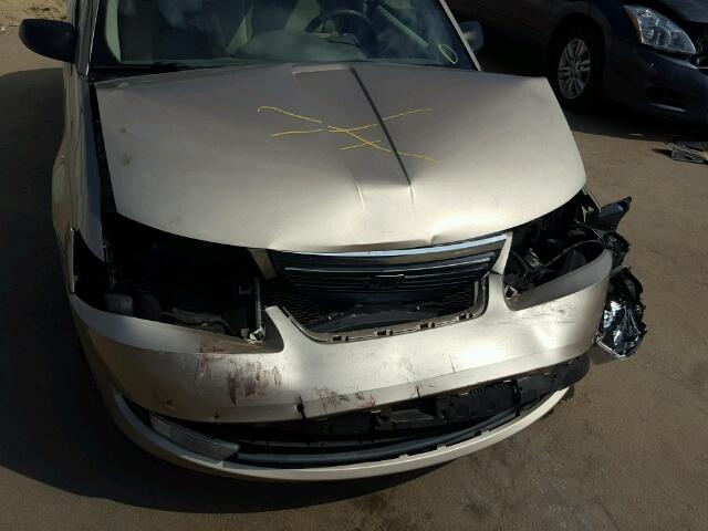 1G8AL55F86Z168425 - 2006 SATURN ION TAN photo 9