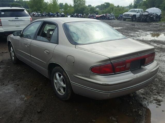 2G4WB55K321158976 - 2002 BUICK REGAL LS TAN photo 3