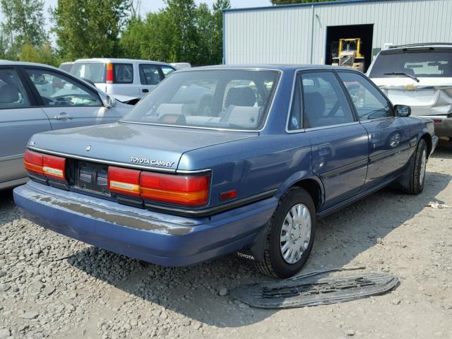 JT2SV21E9M3450405 - 1991 TOYOTA CAMRY DLX BLUE photo 4