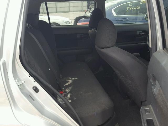 JTLKE50E491069630 - 2009 TOYOTA SCION XB Silber Foto 6
