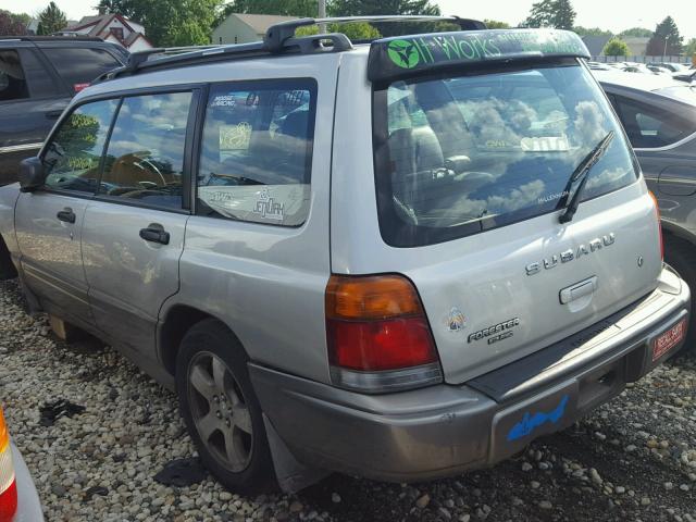 JF1SF6554XH715928 - 1999 SUBARU FORESTER S SILVER photo 3