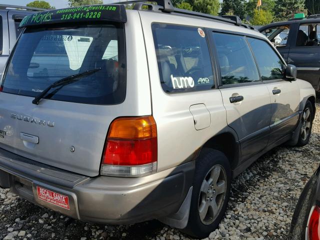JF1SF6554XH715928 - 1999 SUBARU FORESTER S SILVER photo 4