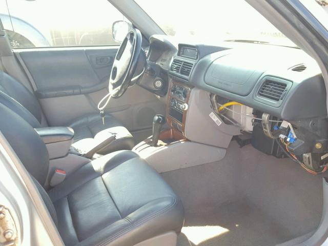 JF1SF6554XH715928 - 1999 SUBARU FORESTER S SILVER photo 5