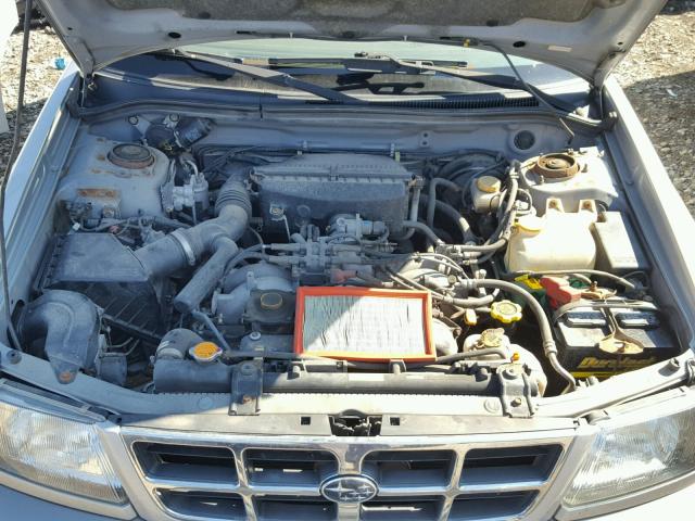JF1SF6554XH715928 - 1999 SUBARU FORESTER S SILVER photo 7