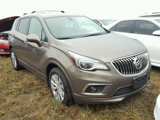 LRBFXBSA8HD001519 - 2017 BUICK ENVISION BROWN photo 1