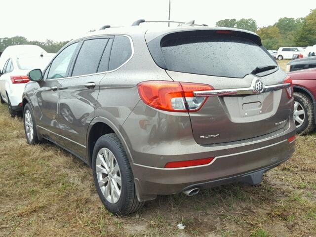 LRBFXBSA8HD001519 - 2017 BUICK ENVISION BROWN photo 3