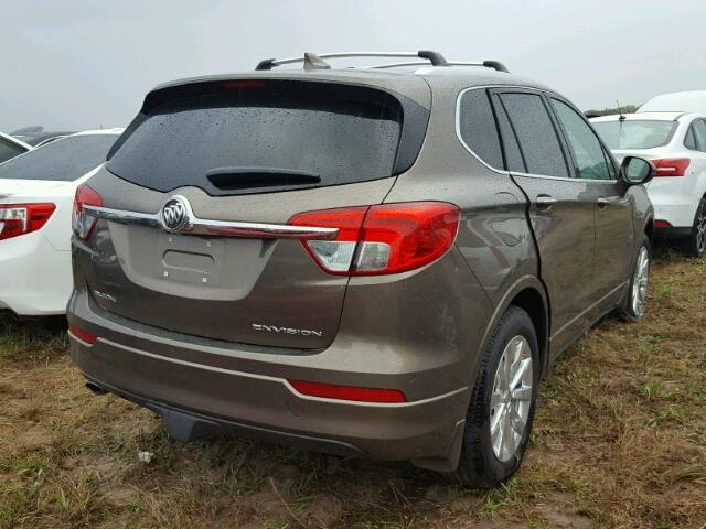 LRBFXBSA8HD001519 - 2017 BUICK ENVISION BROWN photo 4