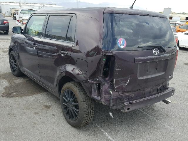 JTLZE4FE4A1105630 - 2010 TOYOTA SCION XB Burdeos foto 3
