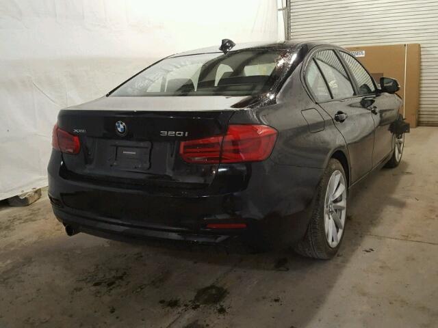 WBA8E5G54JNV01865 - 2018 BMW 320 XI BLACK photo 4