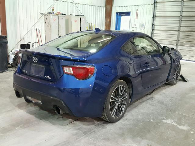 JF1ZNAA13F9702975 - 2015 TOYOTA SCION FR-S ლურჯი ფოტო 4