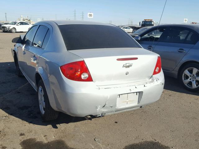 1G1AL58F187251042 - 2008 CHEVROLET COBALT LT SILVER photo 3