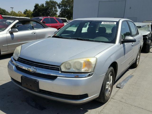 1G1ZT54895F230287 - 2005 CHEVROLET MALIBU LS ნაცრისფერი ფოტო 2