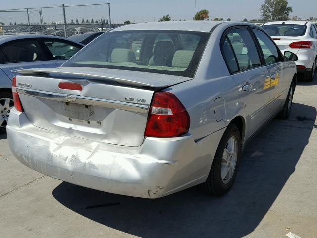 1G1ZT54895F230287 - 2005 CHEVROLET MALIBU LS ნაცრისფერი ფოტო 4