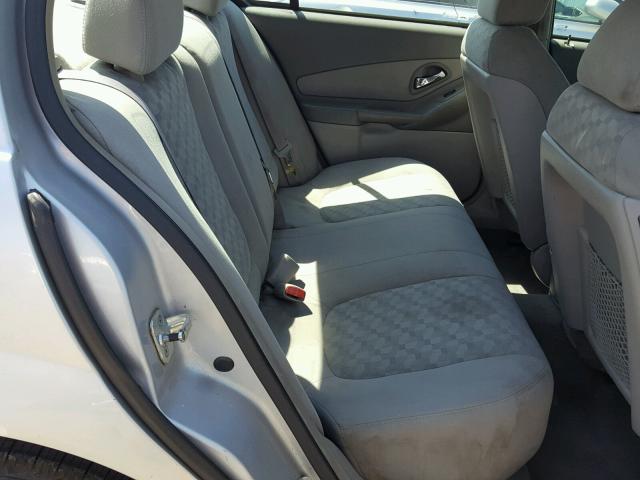 1G1ZT54895F230287 - 2005 CHEVROLET MALIBU LS ნაცრისფერი ფოტო 6