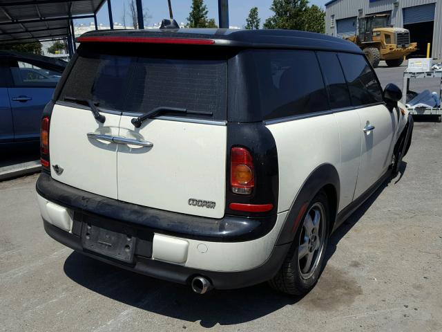 WMWML33528TN66556 - 2008 MINI COOPER CLU CREAM photo 4