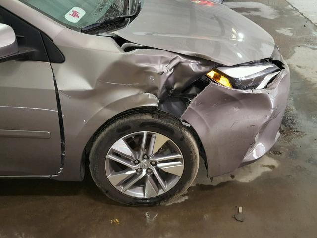 2T1BPRHE8GC485092 - 2016 TOYOTA COROLLA EC 米色 照片 9