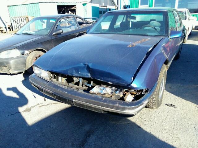 1G2HX51C1M1212270 - 1991 PONTIAC BONNEVILLE BLUE photo 9