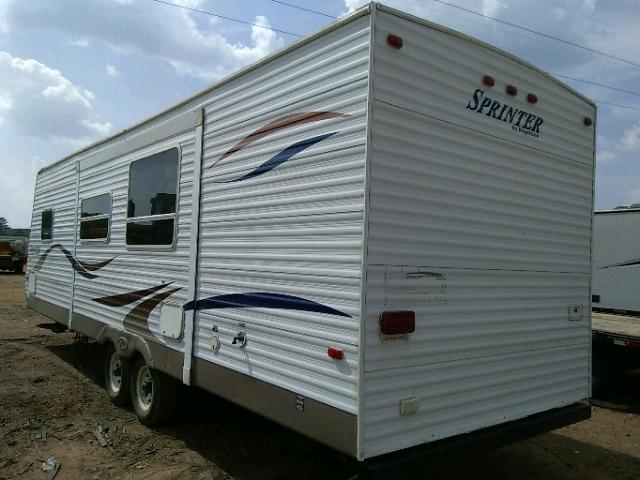 4YDT291226A227248 - 2006 KEYSTONE SPRINTER WHITE photo 4