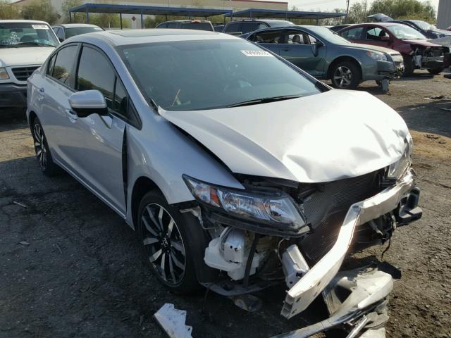 2HGFB2F92FH538520 - 2015 HONDA CIVIC EXL 银色 照片 1