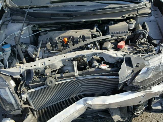 2HGFB2F92FH538520 - 2015 HONDA CIVIC EXL 银色 照片 7