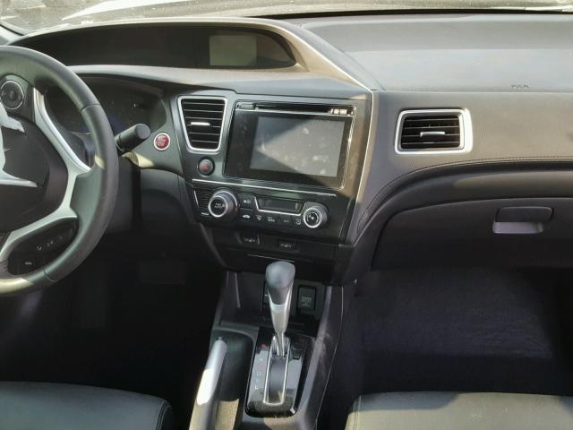 2HGFB2F92FH538520 - 2015 HONDA CIVIC EXL 银色 照片 9