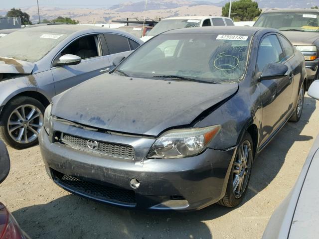 JTKDE177X60119509 - 2006 TOYOTA SCION TC 石墨色 照片 2