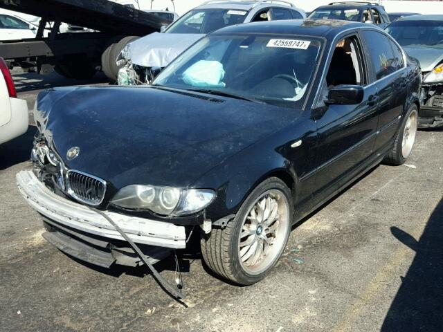 WBAEV53464KM34711 - 2004 BMW 330 I BLACK photo 2