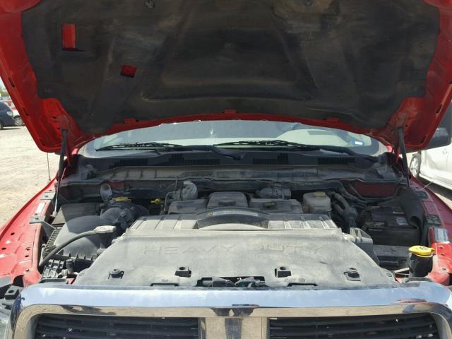 3C6UD5DL4CG180890 - 2012 DODGE RAM 2500 S RED photo 7