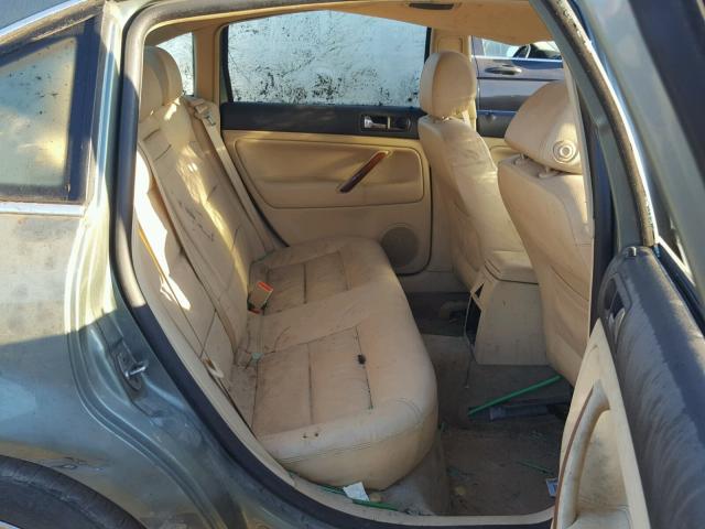 WVWRH63B42P075097 - 2002 VOLKSWAGEN PASSAT GLX GREEN photo 6
