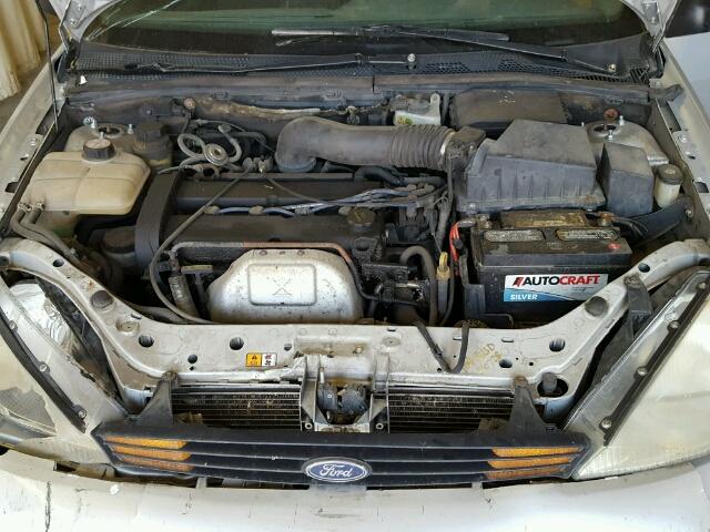 3FAFP31391R184331 - 2001 FORD FOCUS ZX3 SILVER photo 7