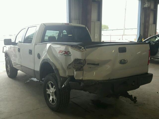 1FTPW14V16KD78088 - 2006 FORD F150 SUPER WHITE photo 3