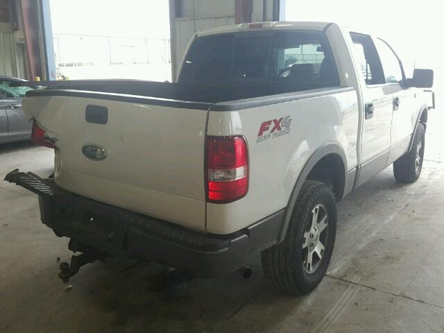 1FTPW14V16KD78088 - 2006 FORD F150 SUPER WHITE photo 4