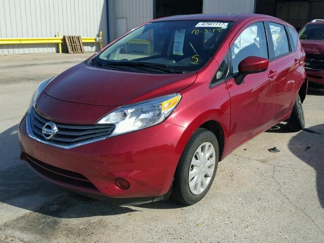 3N1CE2CP4GL379331 - 2016 NISSAN VERSA NOTE RED photo 2