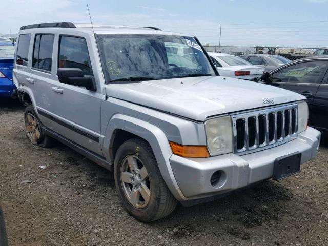 1J8HH48K07C587469 - 2007 JEEP COMMANDER GRAY photo 1