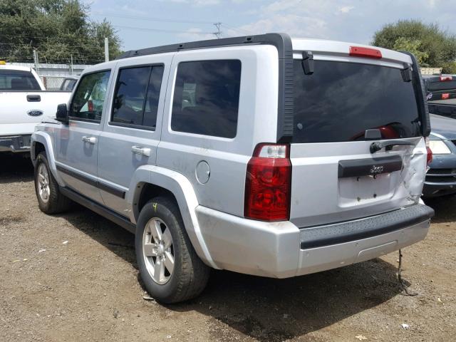 1J8HH48K07C587469 - 2007 JEEP COMMANDER GRAY photo 3