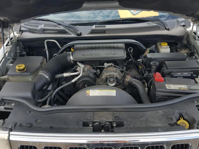 1J8HH48K07C587469 - 2007 JEEP COMMANDER GRAY photo 7