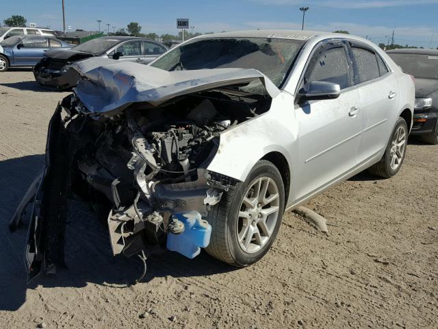 1G11C5SL2EU161166 - 2014 CHEVROLET MALIBU 1LT SILVER photo 2