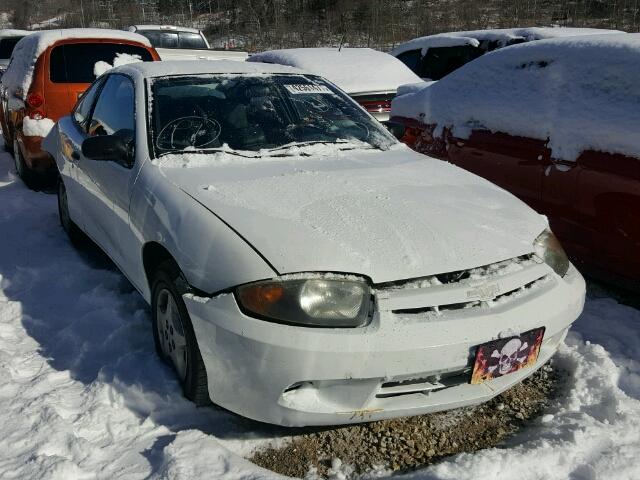 1G1JC12F557124484 - 2005 CHEVROLET CAVALIER WHITE photo 1