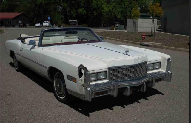 6L67S6Q143221 - 1976 CADILLAC EL DORADO WHITE photo 1