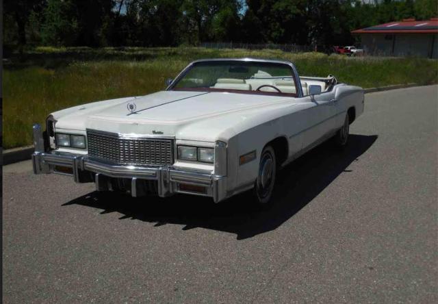 6L67S6Q143221 - 1976 CADILLAC EL DORADO WHITE photo 2