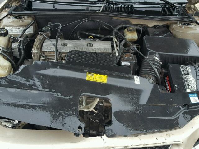 1G2NF52T41M511508 - 2001 PONTIAC GRAND AM S Qızıl foto 7