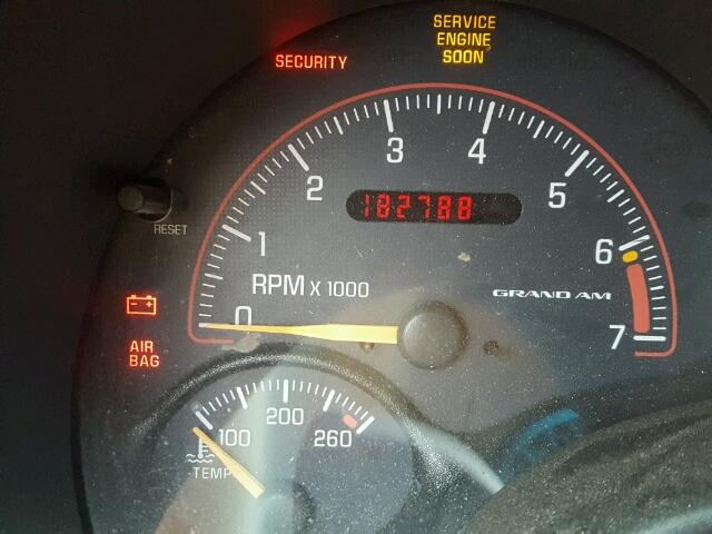 1G2NF52T41M511508 - 2001 PONTIAC GRAND AM S Qızıl foto 8