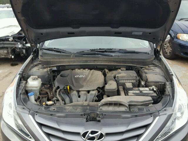 5NPEB4AC1BH035684 - 2011 HYUNDAI SONATA GLS GRAY photo 7