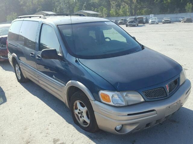 1GMDX03E93D111059 - 2003 PONTIAC MONTANA BLUE photo 1