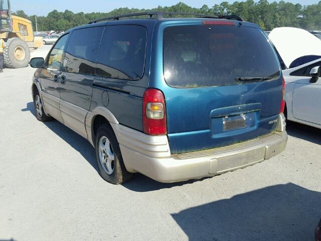 1GMDX03E93D111059 - 2003 PONTIAC MONTANA BLUE photo 3