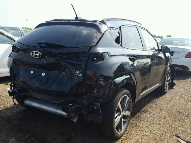 KM8K3CA5XJU066279 - 2018 HYUNDAI KONA LIMIT BLACK photo 4